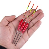 5Pcs Bobber Float Plovci za pecanje na ledu Kratki karasi Izrada Ribolovni pribor Dvostruke namjene Plovci za morski ribolov u slatkoj vodi