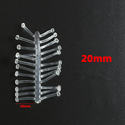 120Pcs/5Sheet Carp Fishing Hair Rig Fishing Bait Stop Pop Up Rig Stoppers Clear Color Boilie Inserts Ribolovni Alati