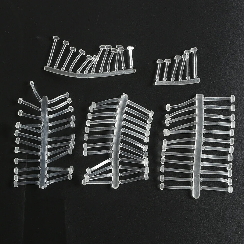 120Pcs/5Sheet Carp Fishing Hair Rig Fishing Bait Stop Pop Up Rig Stoppers Clear Color Boilie Inserts Ribolovni Alati