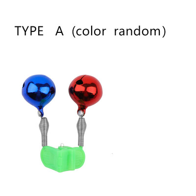 10/5/3/1PC Alarmi za pecanje u boji, štap za pecanje, zvono, stezaljka, vrh, klip, zvona, prsten, ABS pribor za ribolov, metalna zvona na otvorenom