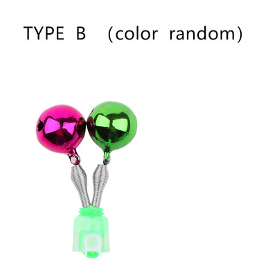 10/5/3/1PC Alarmi za pecanje u boji, štap za pecanje, zvono, stezaljka, vrh, klip, zvona, prsten, ABS pribor za ribolov, metalna zvona na otvorenom