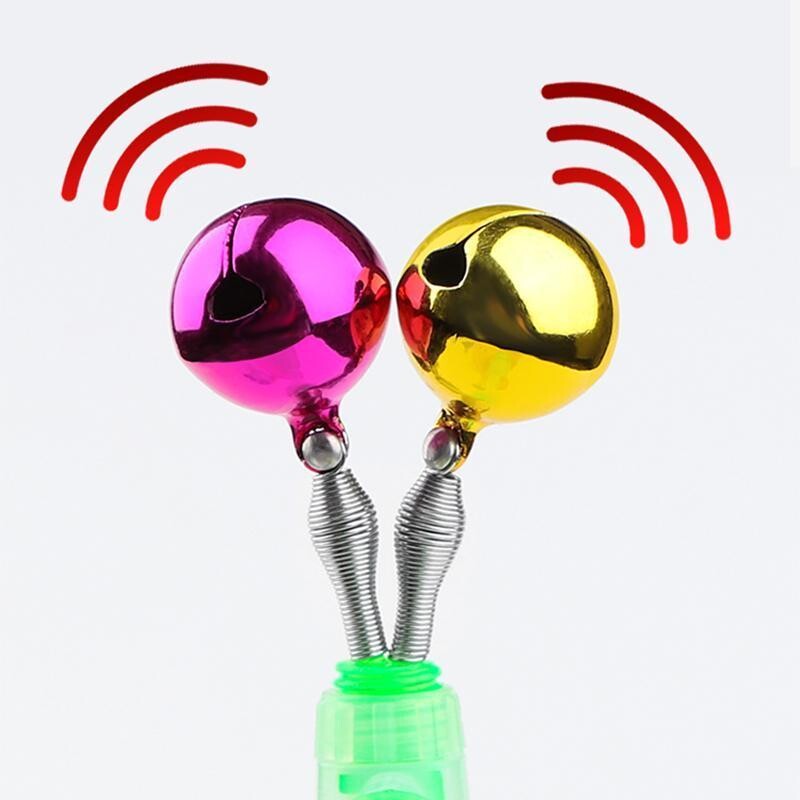 10/5/3/1PC Alarmi za pecanje u boji, štap za pecanje, zvono, stezaljka, vrh, klip, zvona, prsten, ABS pribor za ribolov, metalna zvona na otvorenom