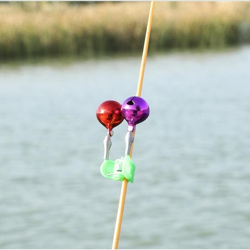 10/5/3/1PC Alarmi za pecanje u boji, štap za pecanje, zvono, stezaljka, vrh, klip, zvona, prsten, ABS pribor za ribolov, metalna zvona na otvorenom