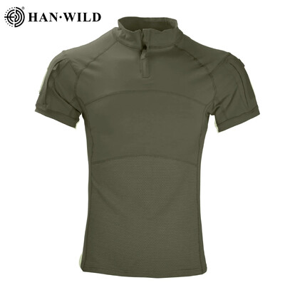 Taktické paintballové tričká Softair, pánske bavlnené letné tričko, safari tričko, maskáčové tričká, kempingové, bojové, pracovné, lezecké oblečenie