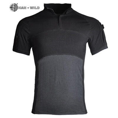 Taktické paintballové tričká Softair, pánske bavlnené letné tričko, safari tričko, maskáčové tričká, kempingové, bojové, pracovné, lezecké oblečenie