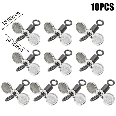 10/20Pcs Plug Casting Fly Propeller Spin Spinnerbait Topwater Ribolov Mamac Noževi od nehrđajućeg čelika Custom Spinnerbait Prop Fishing