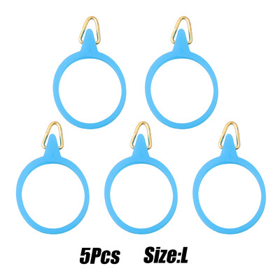 5 ks elastických držiakov na rybárske prúty, muškárske prúty, gumené krúžky, kovové držiaky, nástrahy, bezpečné uloženie náradia na prúty, rybárčenie