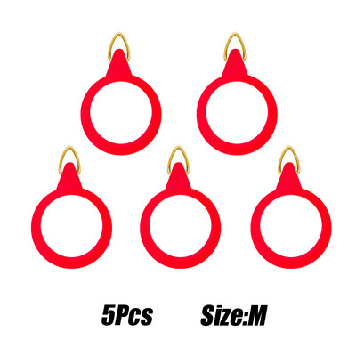 5 ks elastických držiakov na rybárske prúty, muškárske prúty, gumené krúžky, kovové držiaky, nástrahy, bezpečné uloženie náradia na prúty, rybárčenie