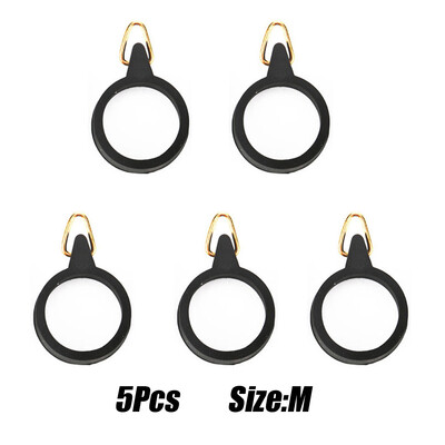 5 ks elastických držiakov na rybárske prúty, muškárske prúty, gumené krúžky, kovové držiaky, nástrahy, bezpečné uloženie náradia na prúty, rybárčenie