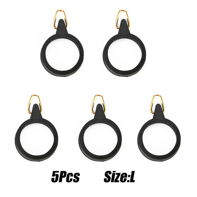 5 ks elastických držiakov na rybárske prúty, muškárske prúty, gumené krúžky, kovové držiaky, nástrahy, bezpečné uloženie náradia na prúty, rybárčenie