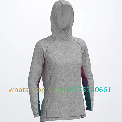 Profesionalne ribolovačke majice kratkih rukava za žene Ljeto Uv zaštita od sunca Ribolovne majice dugih rukava Performanse Prilagođeno Upf 50+ Camisa Pesca 2023