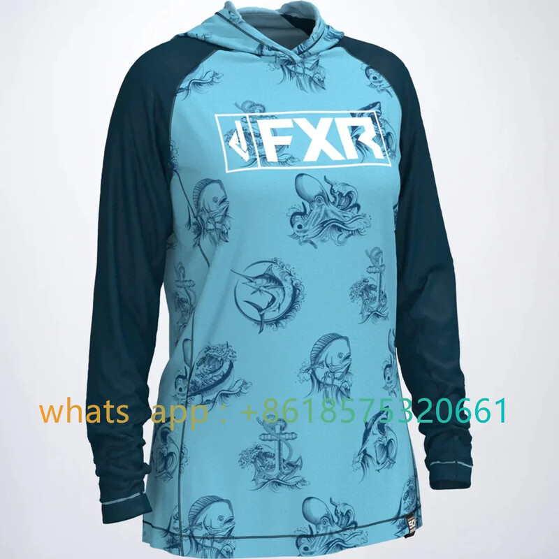 Profesionalne ribolovačke majice kratkih rukava za žene Ljeto Uv zaštita od sunca Ribolovne majice dugih rukava Performanse Prilagođeno Upf 50+ Camisa Pesca 2023