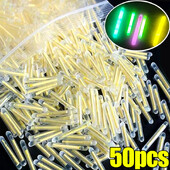 50/10kom Fluorescentni štapić Višebojni svjetleći štapići Dekoracija vjenčanja Klubovi za zabave Božićni pribor Alati za rasvjetu za ribolov