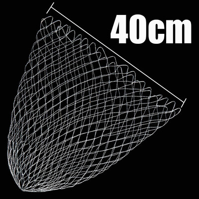 40cm50cm 60cm PE najlonske ribarske mreže Ribolovni pribor Sklopiva mreža u obliku romba Sklopiva mreža za uranjanje Sve za proizvode za ribolov