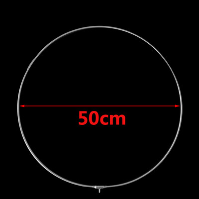 40cm50cm 60cm PE najlonske ribarske mreže Ribolovni pribor Sklopiva mreža u obliku romba Sklopiva mreža za uranjanje Sve za proizvode za ribolov