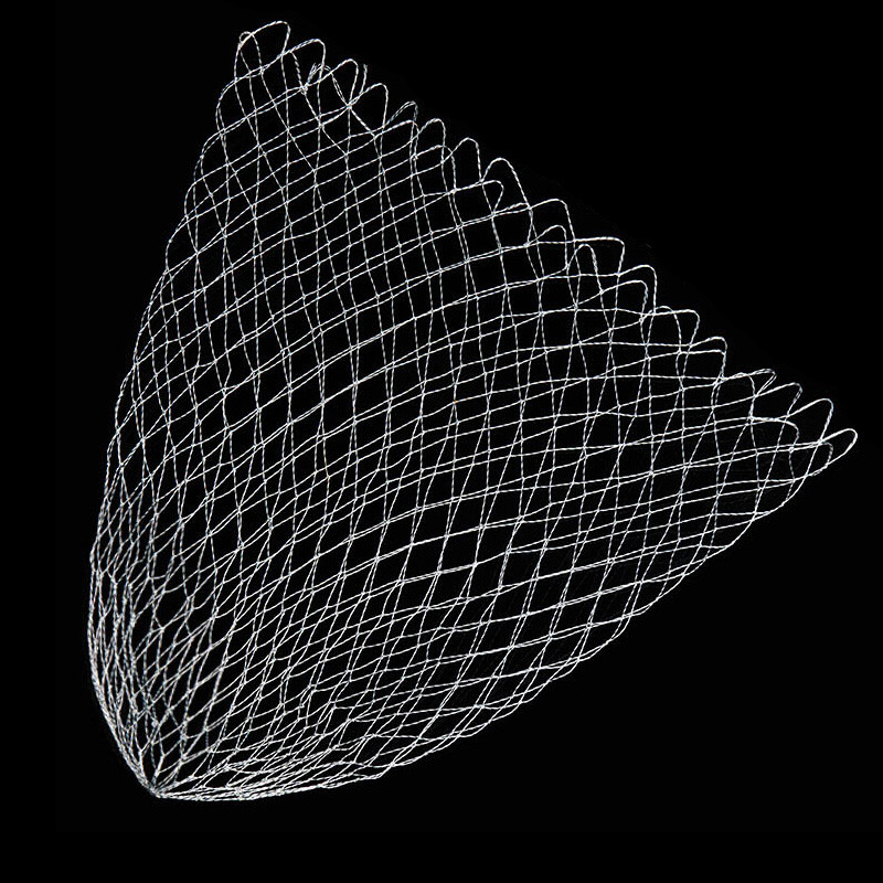 40cm50cm 60cm PE najlonske ribarske mreže Ribolovni pribor Sklopiva mreža u obliku romba Sklopiva mreža za uranjanje Sve za proizvode za ribolov