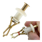 1ks asistovaná návnada na červy, granule, klip na červy, kaprový rybolov, kliešte na pelety, červy, nástroj na nakladanie