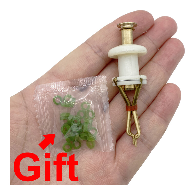 1ks asistovaná návnada na červy, granule, klip na červy, kaprový rybolov, kliešte na pelety, červy, nástroj na nakladanie