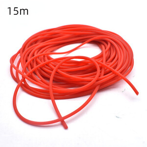 2 mm puna gumena struna za pecanje, elastična traka za pecanje, 2-12 m, elastična teniska praćka, vezana struna, uže za pecanje