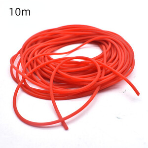 2 mm puna gumena struna za pecanje, elastična traka za pecanje, 2-12 m, elastična teniska praćka, vezana struna, uže za pecanje