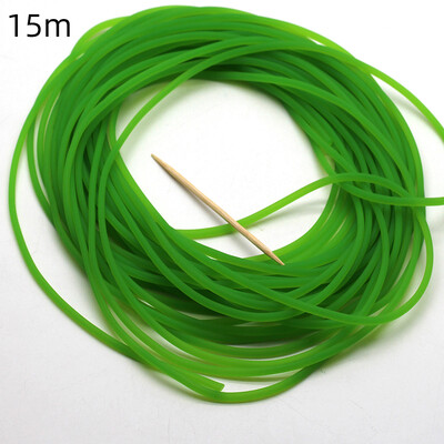 2 mm puna gumena struna za pecanje, elastična traka za pecanje, 2-12 m, elastična teniska praćka, vezana struna, uže za pecanje