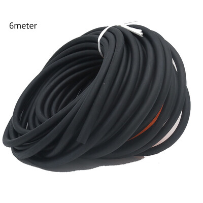 2 mm puna gumena struna za pecanje, elastična traka za pecanje, 2-12 m, elastična teniska praćka, vezana struna, uže za pecanje