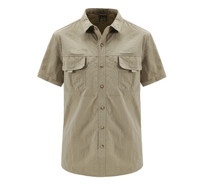 TRVLWEGO Muška brzosušiva majica Vodootporna Taktička majica kratkih rukava za planinarenje na otvorenom Muška lovna borbena majica