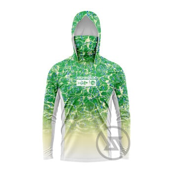 HotSale Mask Hoodies Риболовни ризи Дъждовен сезон за лов Катерене Къмпинг Туризъм UV UPF Дишащо облекло RIGHTTRACK