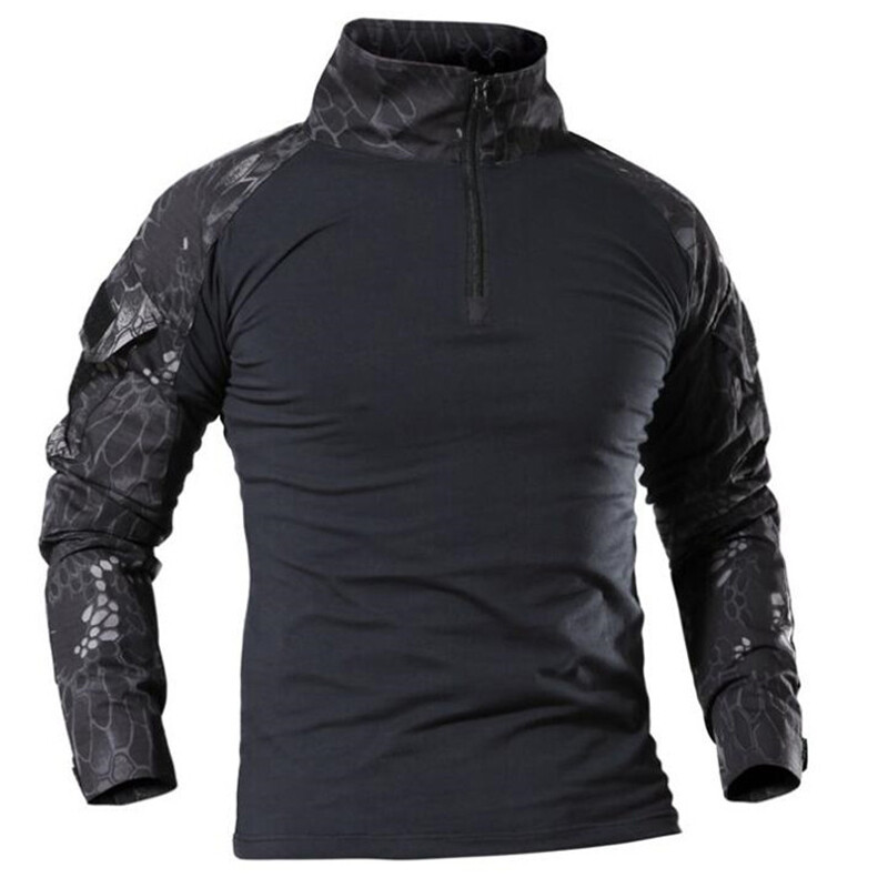 Taktické košele, žabí oblek, vonkajší, zelený/čierny, CP maskáč, odolný proti opotrebeniu, lesný strážca, tréning, turistika, poľovníctvo