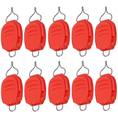 10Pcs/lot Nosač strune za pecanje Kopča Čep Stezaljka za držač za kolut za bacanje mamaca Pribor za pecariju Pribor za pecariju