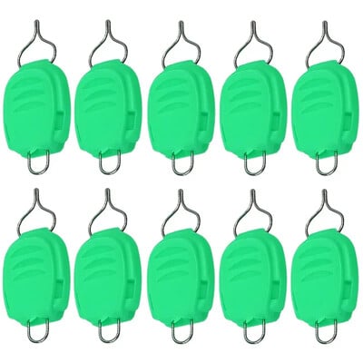 10Pcs/lot Nosač strune za pecanje Kopča Čep Stezaljka za držač za kolut za bacanje mamaca Pribor za pecariju Pribor za pecariju