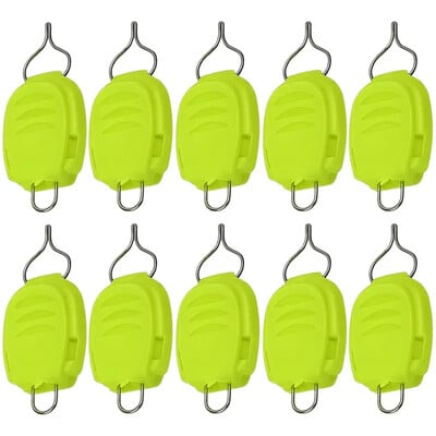 10Pcs/lot Nosač strune za pecanje Kopča Čep Stezaljka za držač za kolut za bacanje mamaca Pribor za pecariju Pribor za pecariju