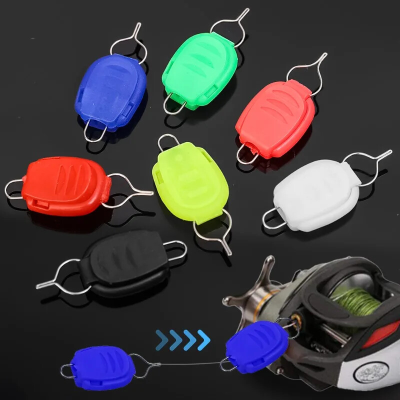10Pcs/lot Nosač strune za pecanje Kopča Čep Stezaljka za držač za kolut za bacanje mamaca Pribor za pecariju Pribor za pecariju