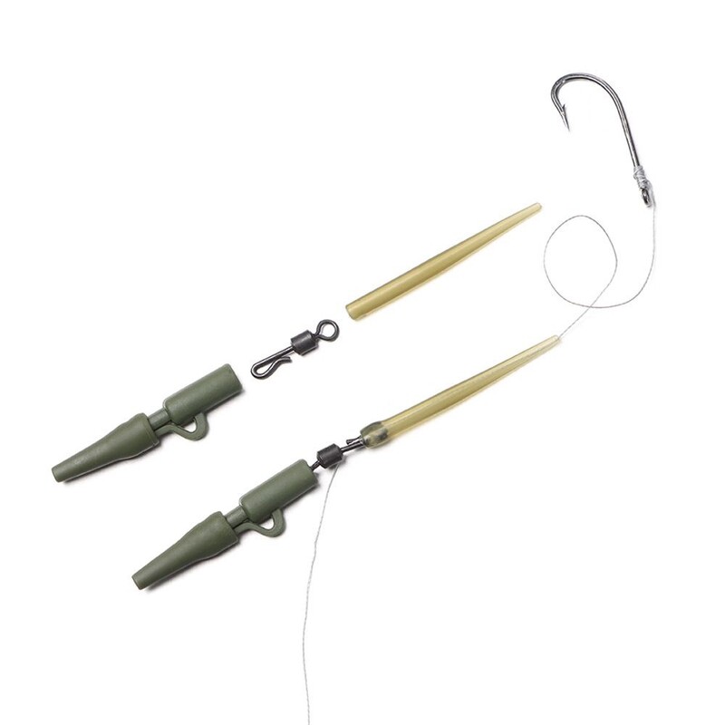 40 komada pribora za pecanje šarana, kopča za olovu, brza izmjena, okretni rep, gumeni rukavi protiv zapetljanja, oprema za šarana, grubi ribolovni pribor