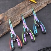 1 kom višenamjenskih ribarskih kliješta, rezač strune od nehrđajućeg čelika, prijenosni otvarač za prsten, alat za pecanje