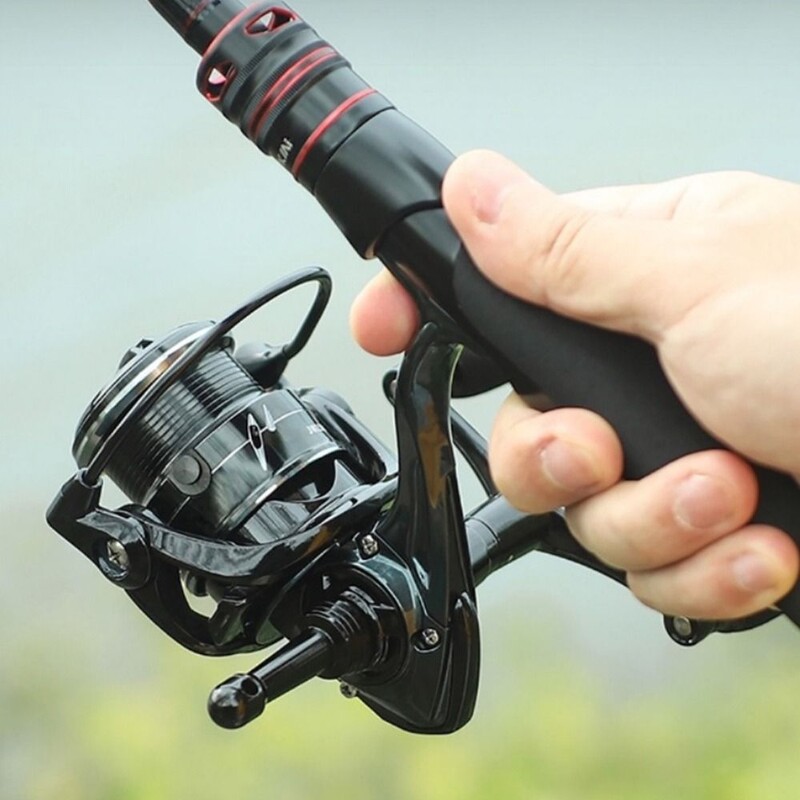 Rela za pecanje od aluminijske legure Stalak za ravnotežu Lagana stabilizirajuća rola s ručkom za ravnotežu s rupom za vješanje