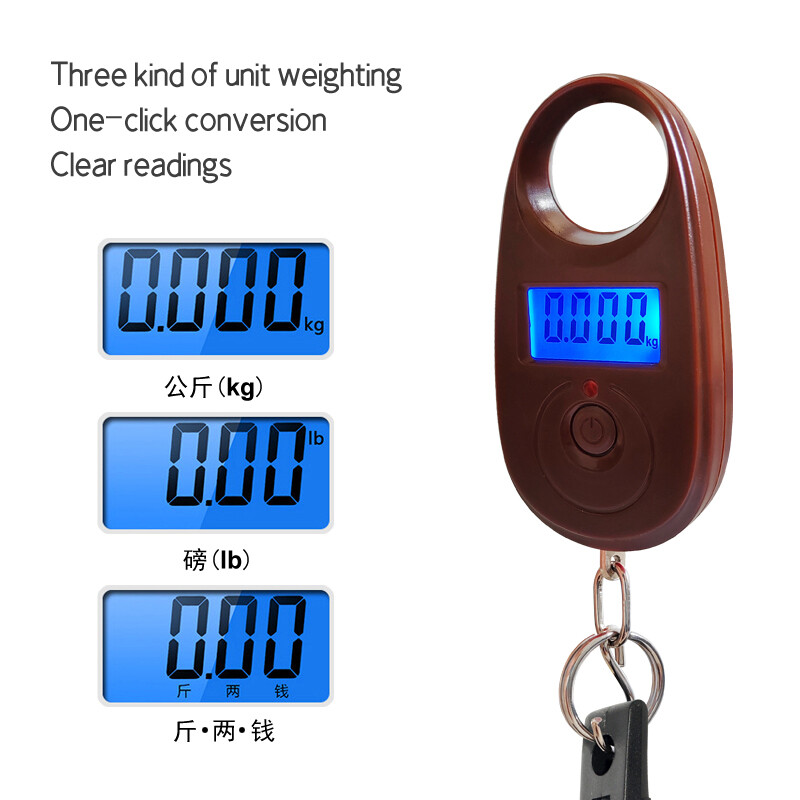 Ručka za pecanje Štipaljka za ribu Mini digitalna elektronička vaga s baterijom Plastična ručka za usne za ribu Oprema za vanjska putovanja Oprema za more