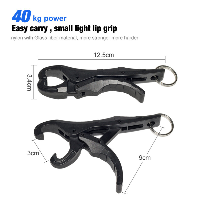 Ručka za pecanje Štipaljka za ribu Mini digitalna elektronička vaga s baterijom Plastična ručka za usne za ribu Oprema za vanjska putovanja Oprema za more