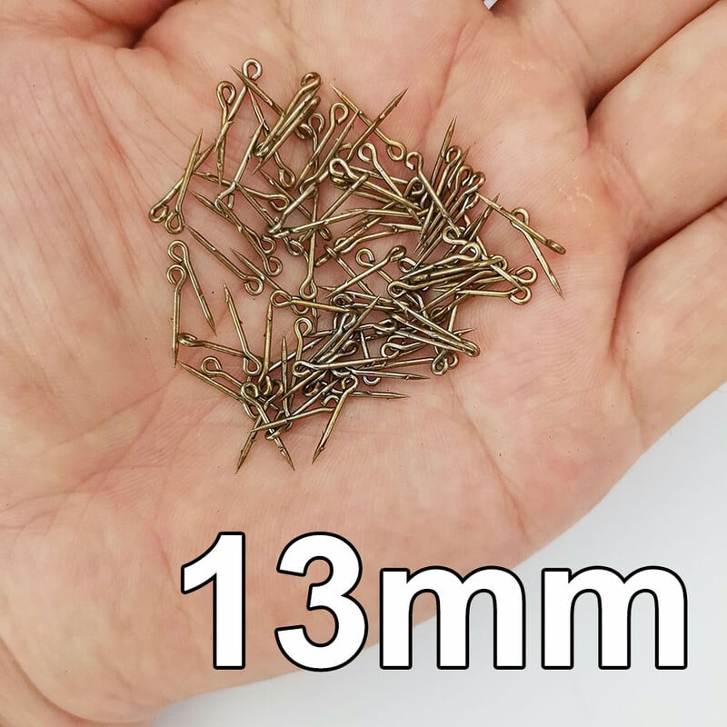 Metalni mamac Šiljak Udica za pecanje šarana Mamac Sting Boile Pin Spike Crv Kukuruz Ronnie Hair Rig Pribor za uvlačenje šarana