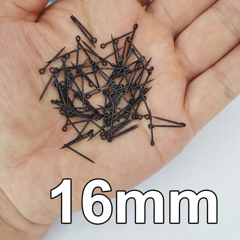 Metalni mamac Šiljak Udica za pecanje šarana Mamac Sting Boile Pin Spike Crv Kukuruz Ronnie Hair Rig Pribor za uvlačenje šarana