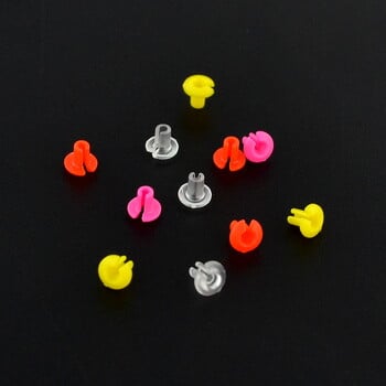 10 Cards Bait Floss Cap Bait Stop Beads for Carp Fishing Boilie Baits Fishing Terminal Tackle AH170