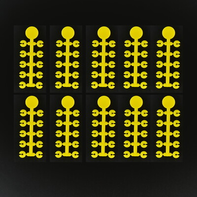 10 kartica mamac konac kapa perle za zaustavljanje mamaca za šaranski ribolov Boilie mamci Fishing Terminal Tackle AH170