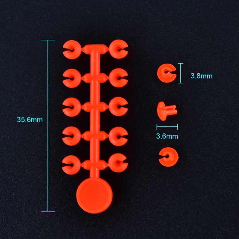 10 kartica mamac konac kapa perle za zaustavljanje mamaca za šaranski ribolov Boilie mamci Fishing Terminal Tackle AH170