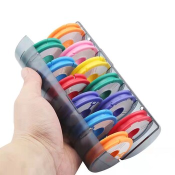 Rainbow Fishing Main Line Box Winding Board Υψηλής ποιότητας Fishing Box Fishing Tools 6-10 Spindle Silicone Main Spool