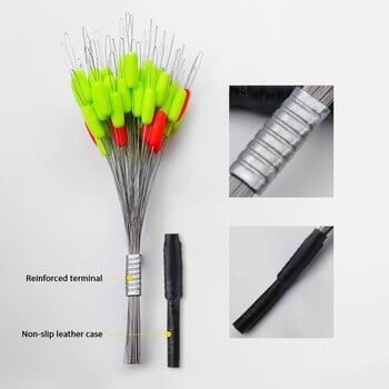 70 τμχ Rubber Silicon Space Bean Sea Carp Fly Fishing Μαύρο ελαστικό οβάλ πώμα Fishing Float Fishing Bobber Float Εργαλεία ελέγχου