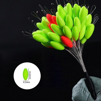 70 ks gumených silikónových vesmírnych fazúľ, muškárskych kaprov, čiernych gumených oválnych zátok, rybárskych plavákov, nástrojov na ovládanie plaváka