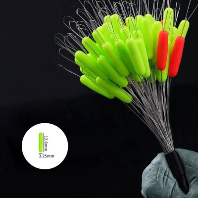 70 ks gumených silikónových vesmírnych fazúľ, muškárskych kaprov, čiernych gumených oválnych zátok, rybárskych plavákov, nástrojov na ovládanie plaváka