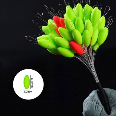 70 ks gumených silikónových vesmírnych fazúľ, muškárskych kaprov, čiernych gumených oválnych zátok, rybárskych plavákov, nástrojov na ovládanie plaváka