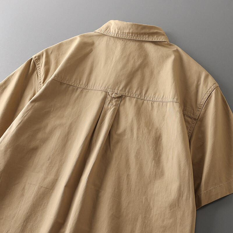 Ljetne pamučne ležerne košulje kratkih rukava Tanke široke muške borbene taktičke kargo radne majice u vojnom stilu M-5XL