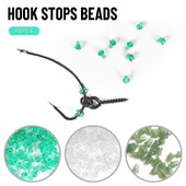 100KOM Hot Outdoor Sports Ronnie Rig 3 boje Ribolov Hair Chod Hook Stops Beads Pop UP Boilies Stop Carp Fishing Stoper